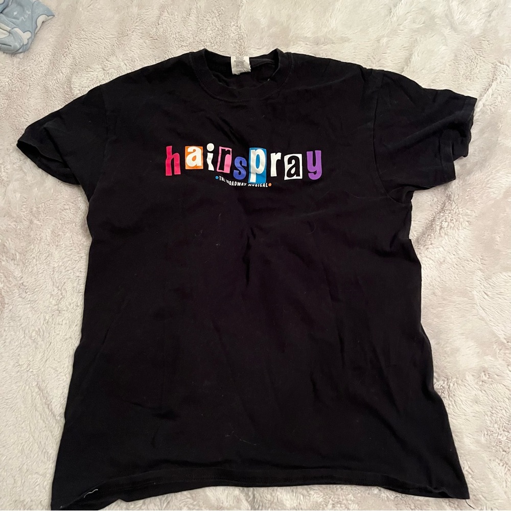 Hairspray The Musical Black T-Shirt